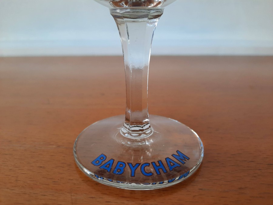 Babycham Glasses Circa 1950s