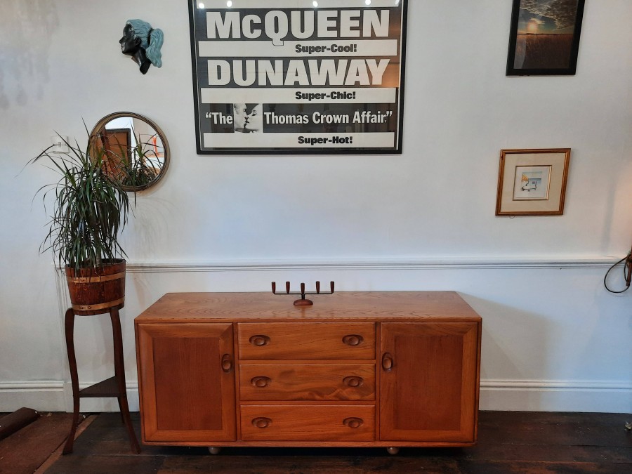 Ercol Sideboard Model 455 Circa 1960s