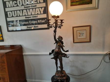 Art Nouveau Style Floor Lamp