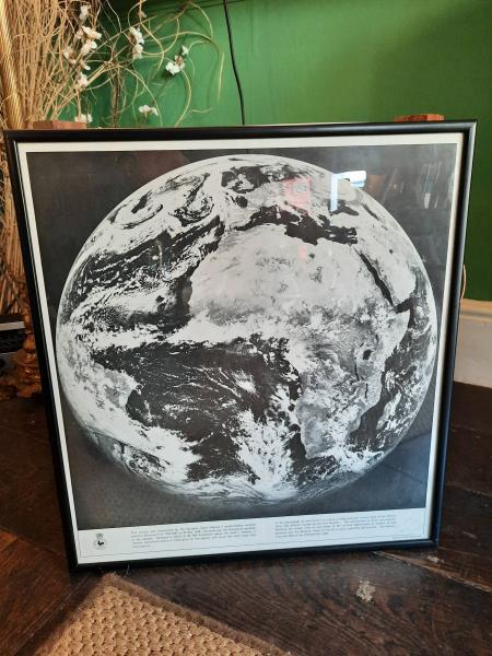 Meteorological Office picture of Earth From Meteosat-1 dated 1978